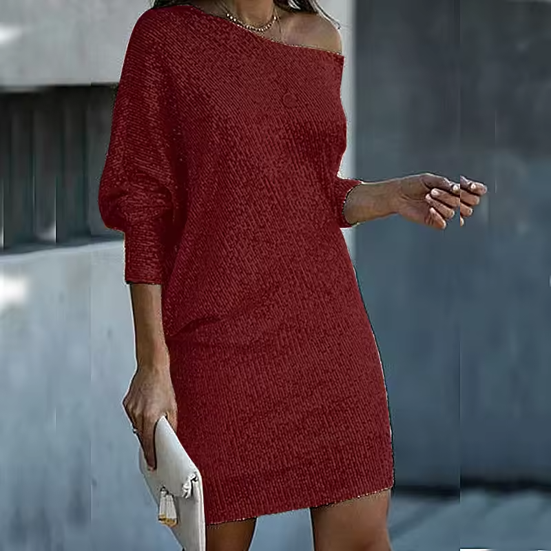 Claire - Elegante en sprankelende herfst-winterfeestjurk voor dames 7