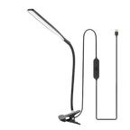 ClipoGlow - LED-Bureaulamp met Zwanenhals en Klem