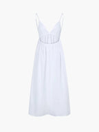 Coastal Cowgirl Maxi-jurk met open rug 5