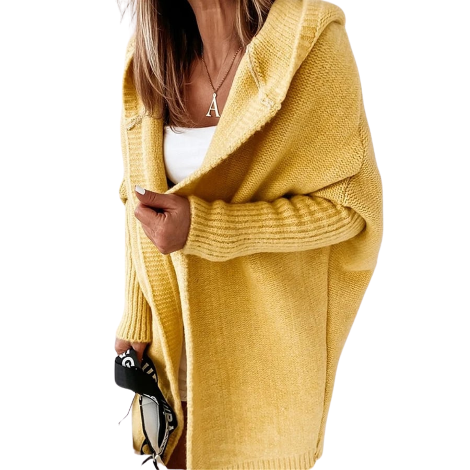 Comfortabele, halflange cardigan voor dames 0
