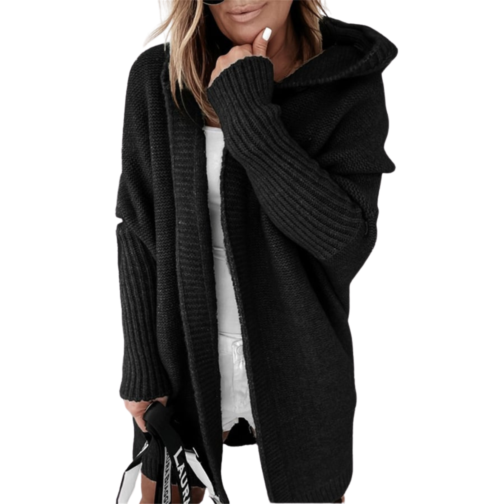 Comfortabele, halflange cardigan voor dames 5