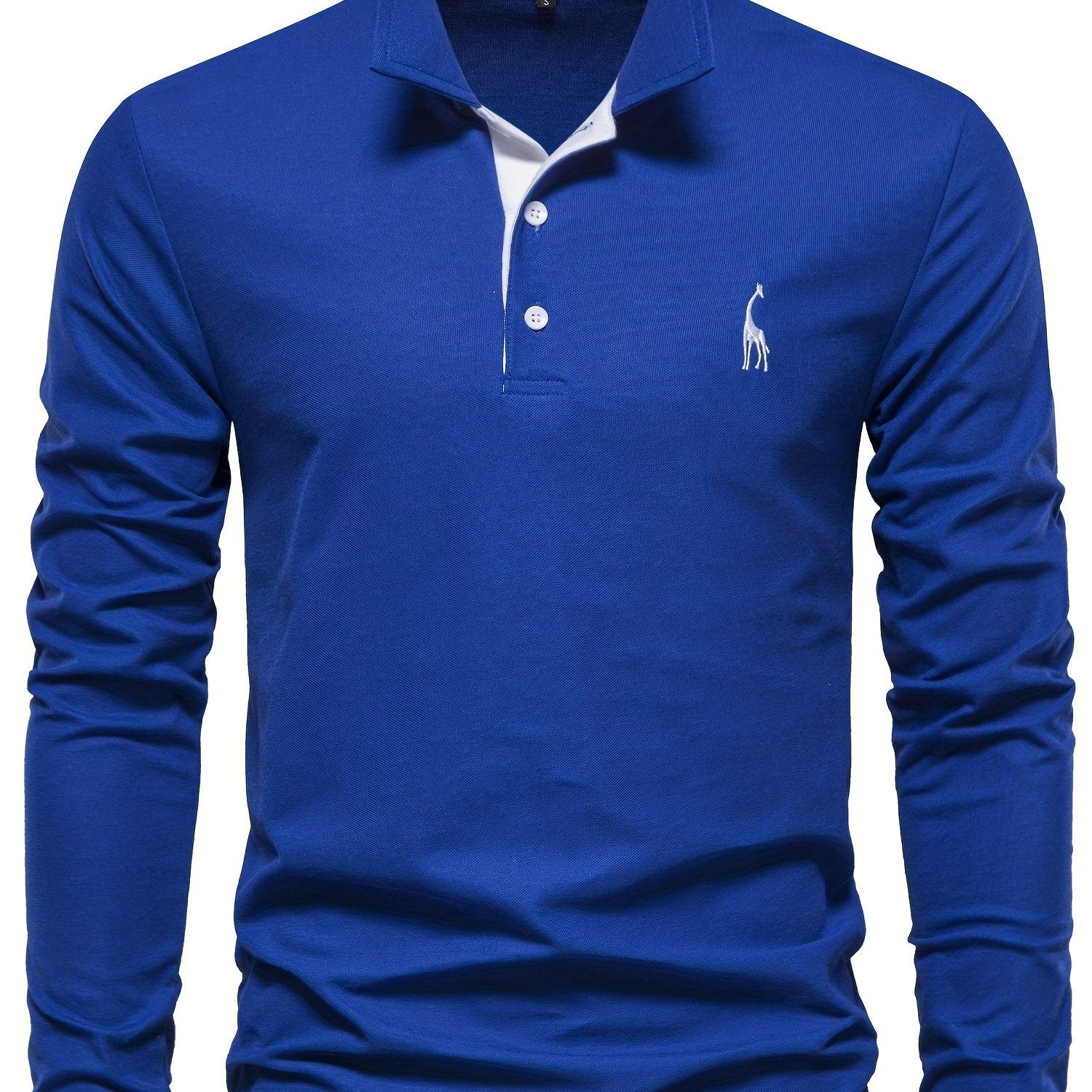 Comfortabele herenpolo met lange mouwen 15