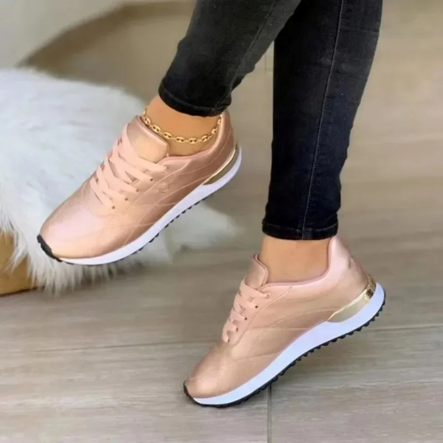 Comfortabele leren damessneakers - Celia 2