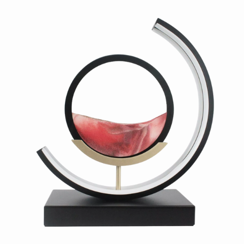 Sands of Time LED Tafellamp met Goudkleurige Afwerking – Touchbediening