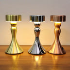 GoldenGlow - Luxe Draadloze Tafellamp met Oplaadfunctie