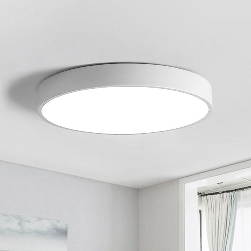 Elegante LED Plafondlamp - Ultradunne Ronde Verlichting voor Slaapkamer en Woonkamer-1