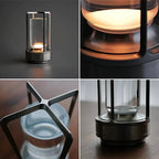 LumiGlow I Dimbare Tafellamp met Handgepolijst Kristalglas