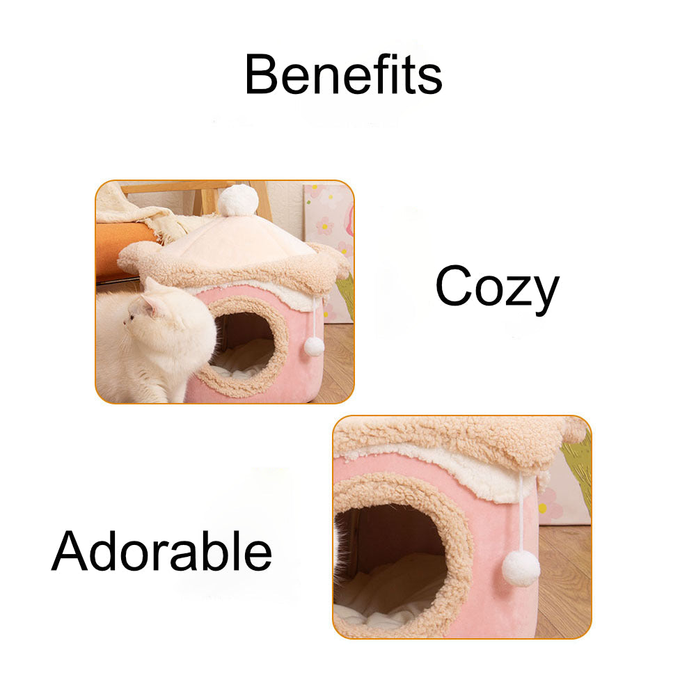 Gezellige Cupcake Zachte Zijkant Huisdierhuis