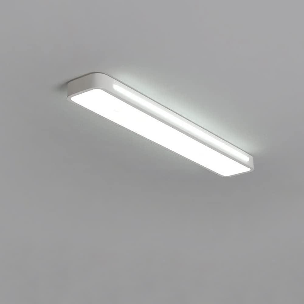 Moderne Nordic Minimalistische Lange LED Dimbare Plafondverlichting voor Woonkamer en Eetkamer