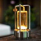 Kristallen Lantaarn Oplaadbare Dimbare LED Tafellamp Waterdichte Sfeerverlichting Met USB Aansluiting Voor Binnen En Buitengebruik