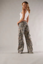 Rebelle Low Rise Cargo Broek Voor Dames Met Relaxte Pasvorm