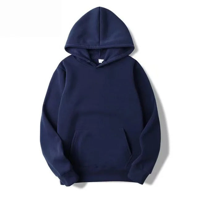 Hoodie Cozy Oversized Met Zak Oogmotief Casual Stijl