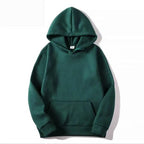 Hoodie Cozy Oversized Met Zak Oogmotief Casual Stijl
