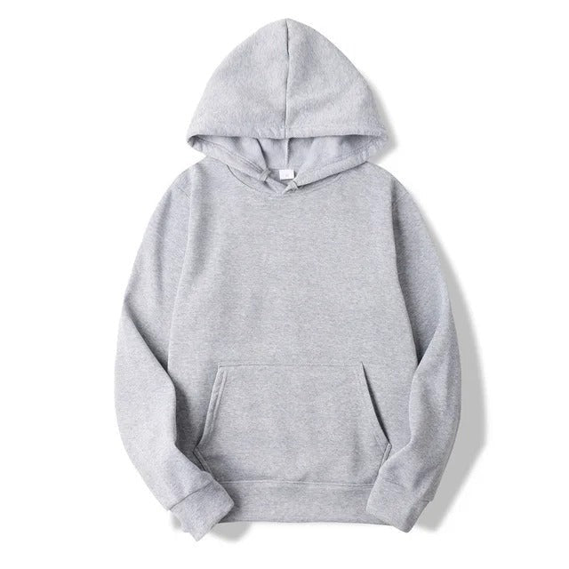 Hoodie Cozy Oversized Met Zak Oogmotief Casual Stijl