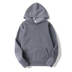 Hoodie Cozy Oversized Met Zak Oogmotief Casual Stijl