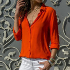 Dames Blouse Katoen Lange Mouwen 2