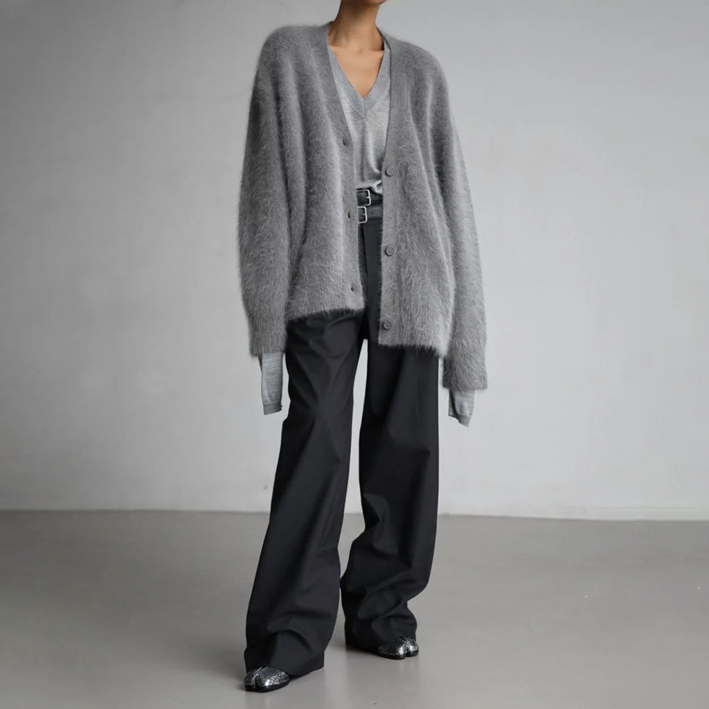 Dames Cardigan Wolmix Luxe 3