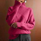 Dames Coltrui Katoen - Comfortabele Rollkragenpullover 8