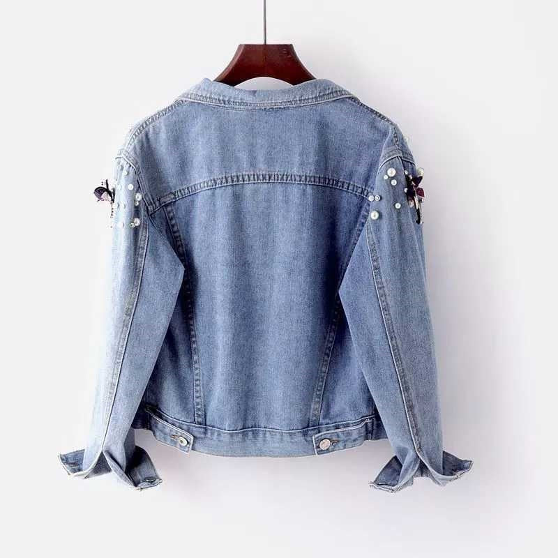 Dames Denim Jacket Katoen Met Moderne Twist 1