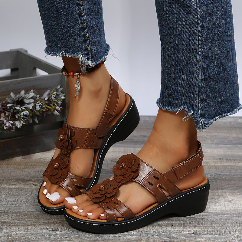 Dames Freizeitsandalen Kunstleer 9