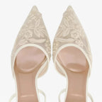 Dames Hakken Mesh Bloem Borduurwerk 3