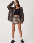 Dames Jas Leren Oversized PU Leer Winter 1