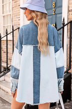 Dames Jasje Denim Katoen Met Knoopsluiting 2