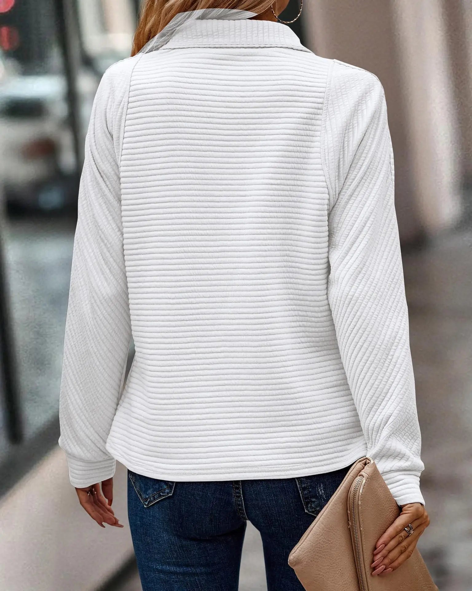 Dames Jumper Polyester Elegant voor Herfst/Winter 5
