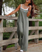 Dames Jumpsuit Polyester Met Zak Casual Spaghetti Bandjes 1