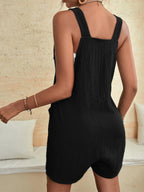 Dames Jumpsuit Zomer Polyester Losse Fit Met Knotted Bandjes 4
