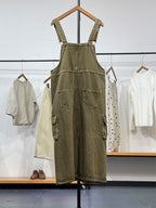 Dames Jurk Katoen Cargo Overall Met Vintage Inspiratie 7