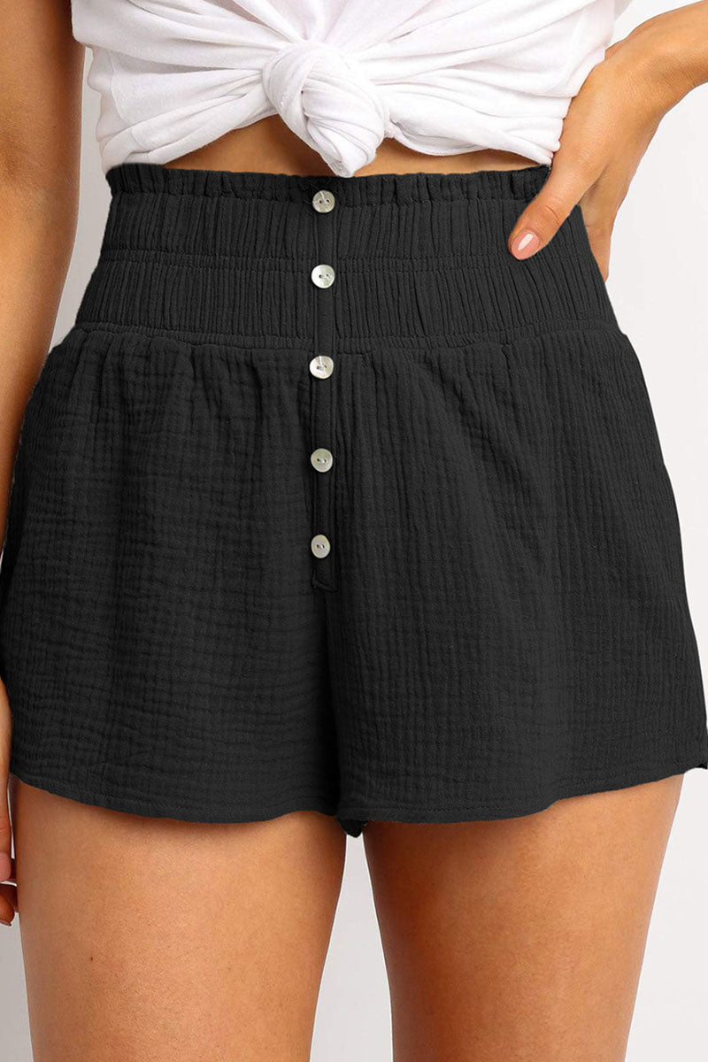 Dames Korte Broek Hoge Taille Polyester Casual 0