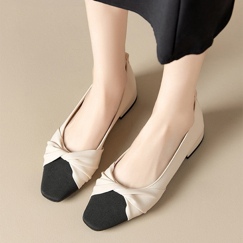 Dames Lage Hak Schoenen Leer 2