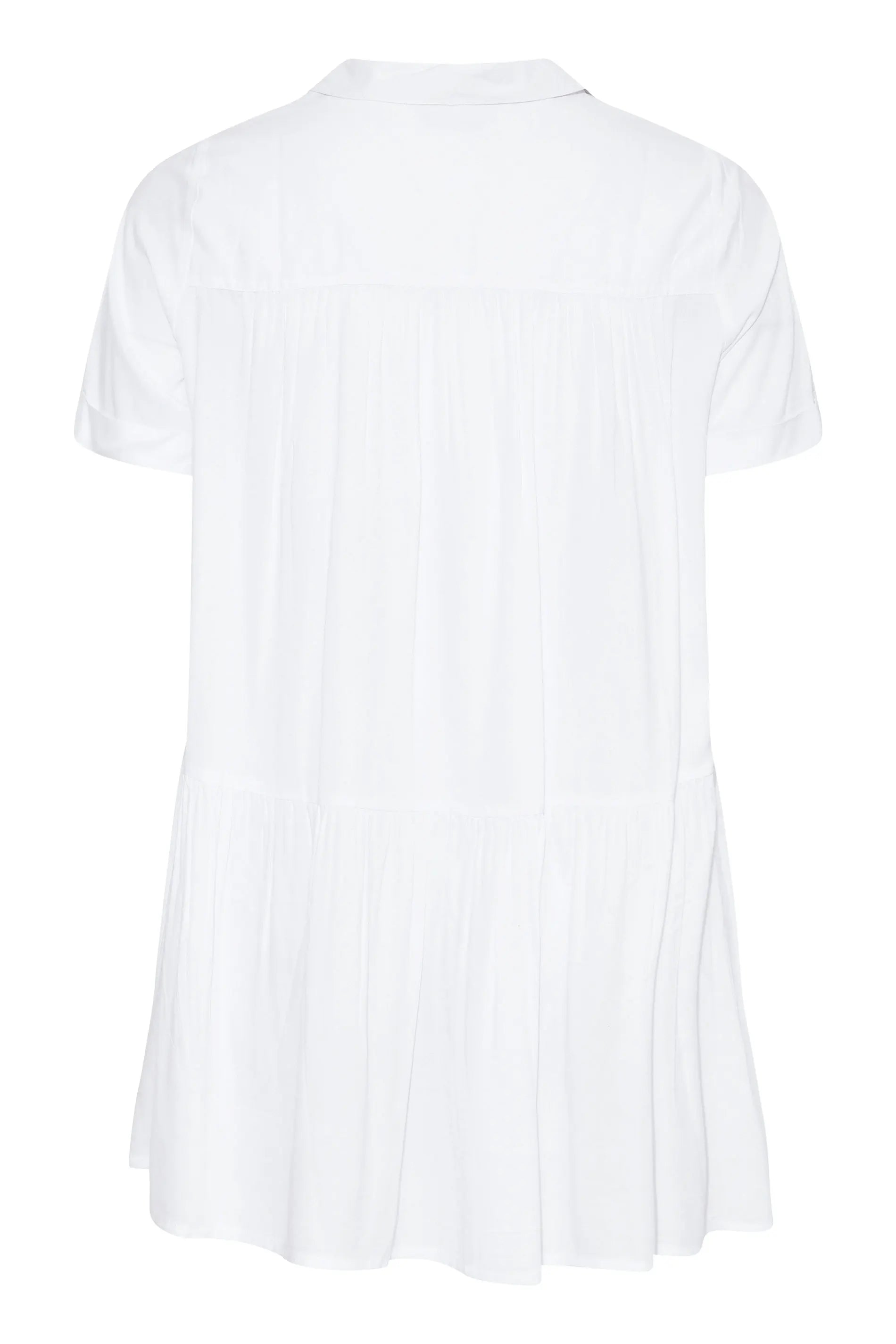 Dames Lange Tuniek Blouse Plus Maten 4
