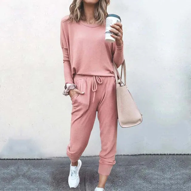 Dames Loungewear Set Katoenmix 0