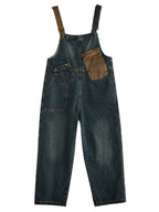 Dames Overall Denim 100% Katoen Relaxed Fit 4