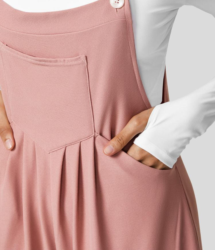 Dames Overall Polyester Met Wijde Pijpen 3