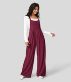 Dames Overall Polyester Met Wijde Pijpen 5