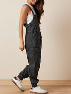 Dames Overalls Katoen Baggy Cargo met Cargozakken 2