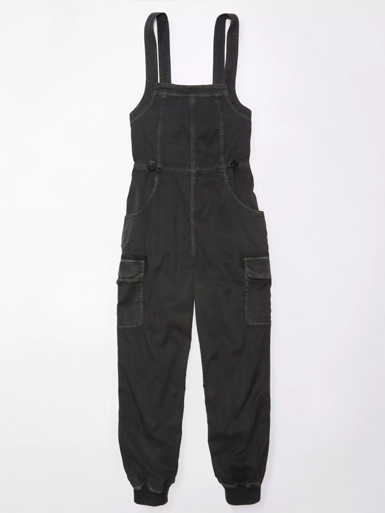 Dames Overalls Katoen Baggy Cargo met Cargozakken 3