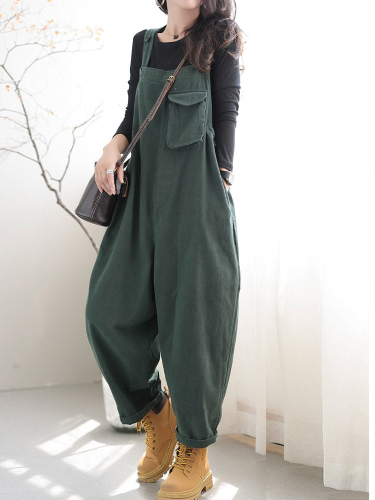 Dames Overalls Katoen Relaxed Fit 3