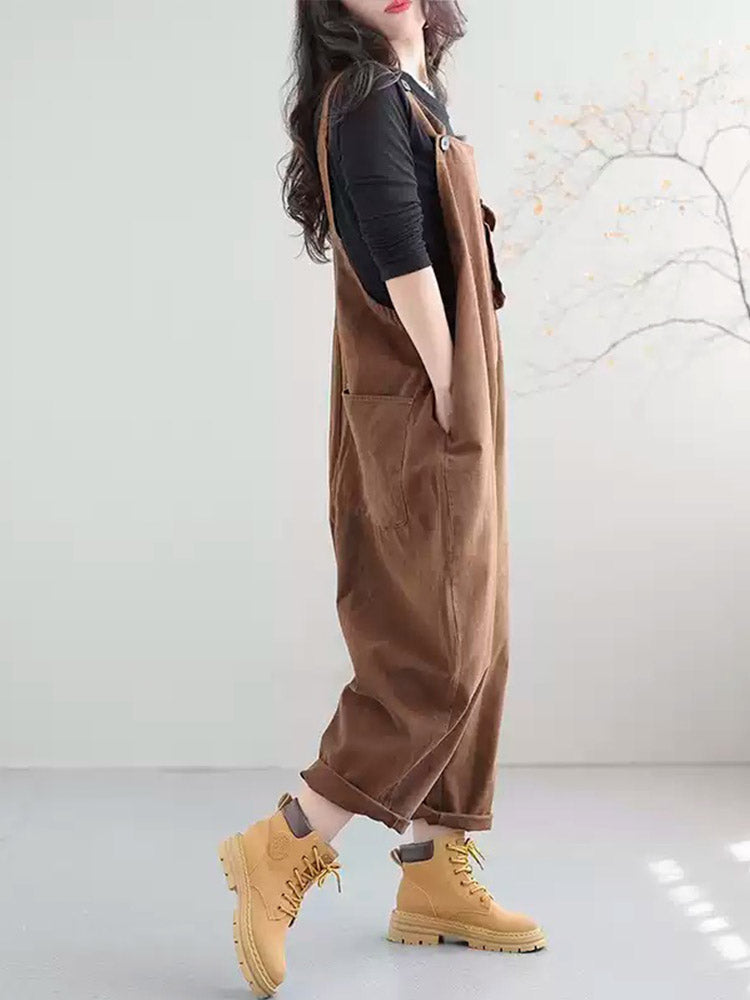 Dames Overalls Katoen Relaxed Fit 8