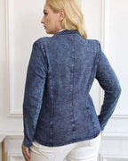 Dames Pak Denim Plus Size Comfortabel 4