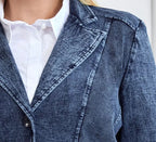 Dames Pak Denim Plus Size Comfortabel 7