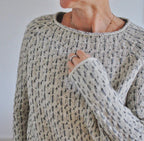 Dames Sweater Grijs Polyester Ronde Hals Comfortabel 2