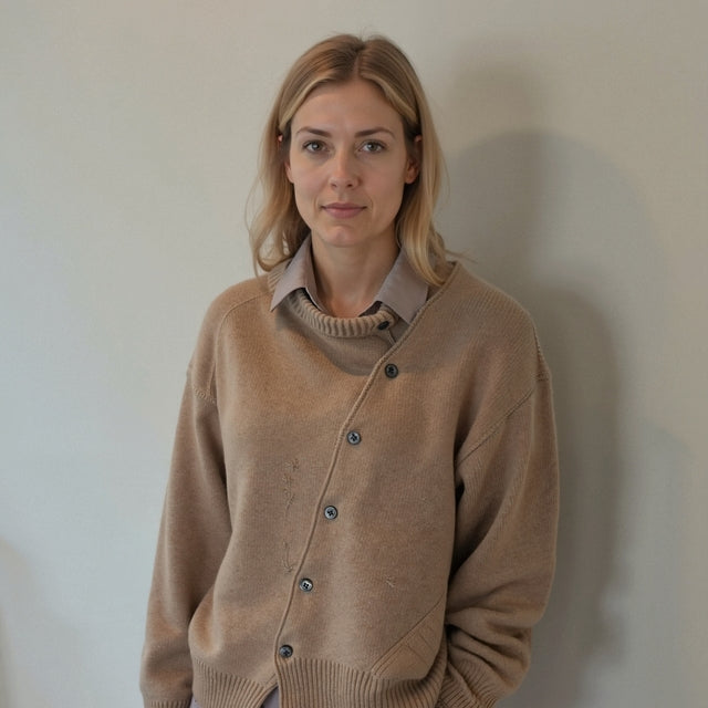 Dames Tanktop Mouwloos Met Asymmetrische Knopen 1