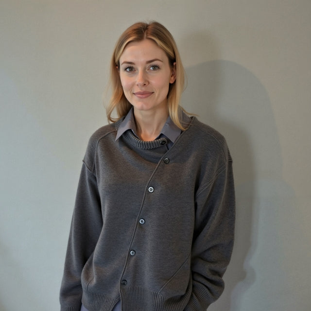 Dames Tanktop Mouwloos Met Asymmetrische Knopen 2