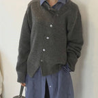 Dames Tanktop Mouwloos Met Asymmetrische Knopen 6