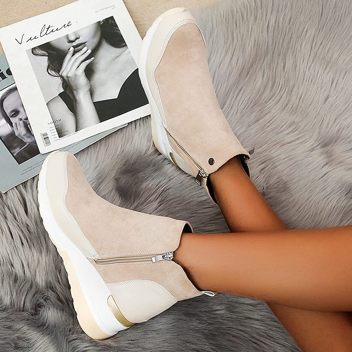 Dames Waterdichte En Comfortabele Enkellaarsjes 8