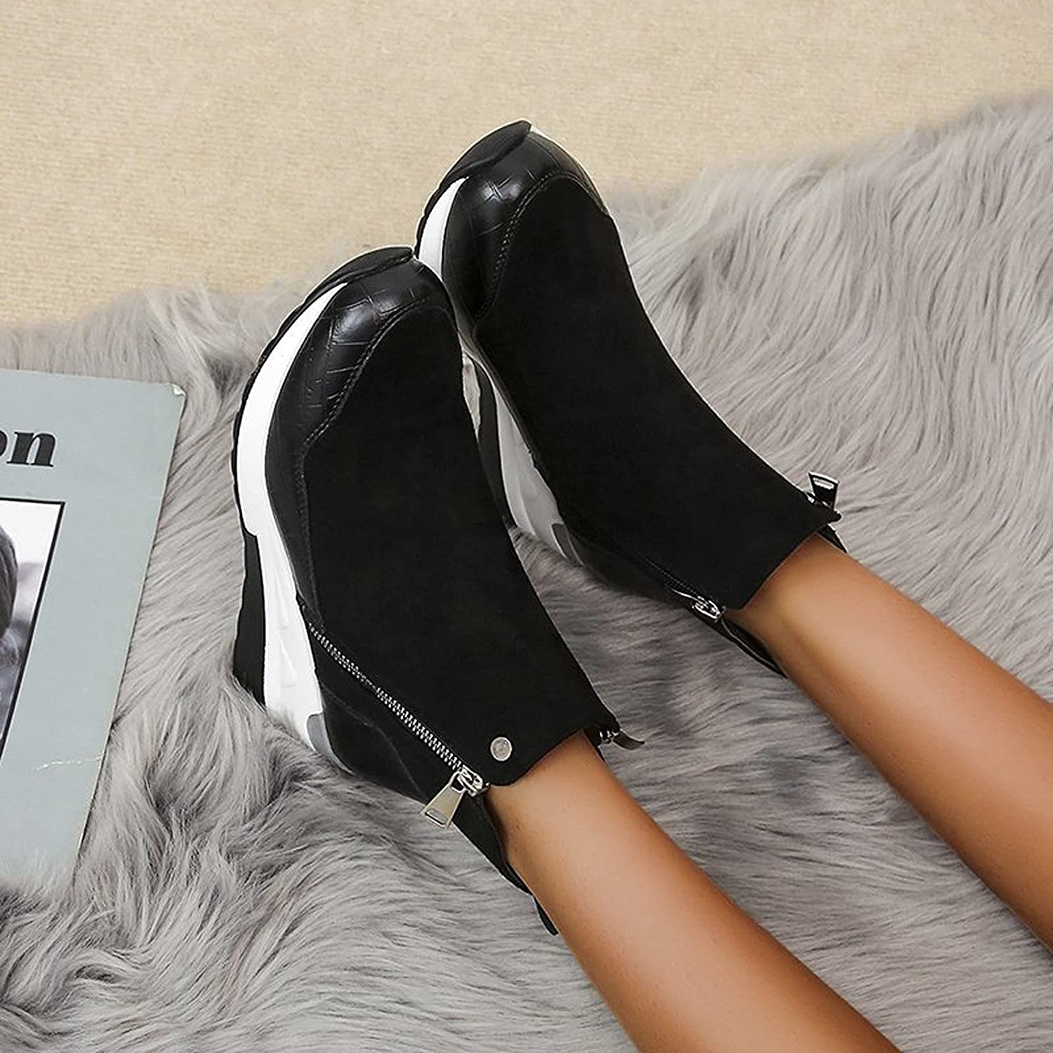 Dames Waterdichte En Comfortabele Enkellaarsjes 9